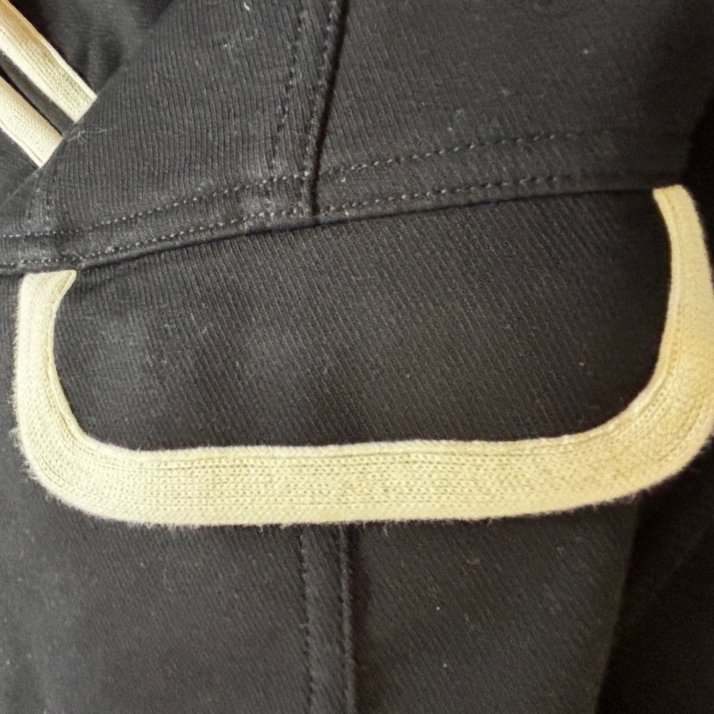 Talbots Petite Black Ivory Military Crest Button Blazer Jacket 12P - Picture 14 of 16